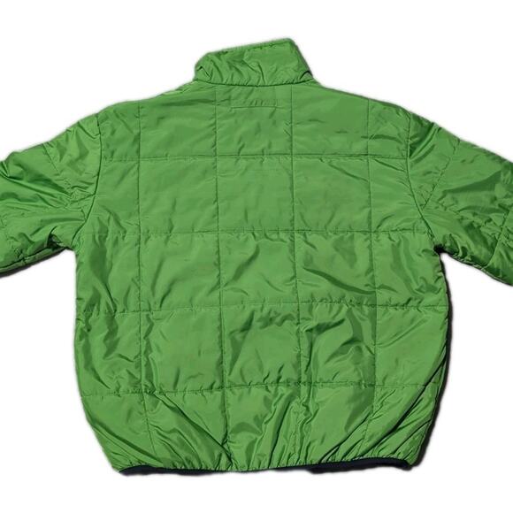 Vintage Polo Sport Reversible Jacket L Navy Green 90s Ralph Lauren USA Flag Rare - Picture 3 of 16